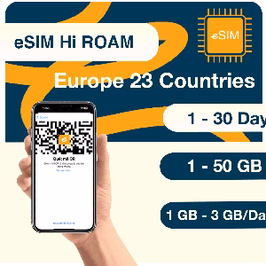 eSIM du lịch Châu Âu 40 Nước